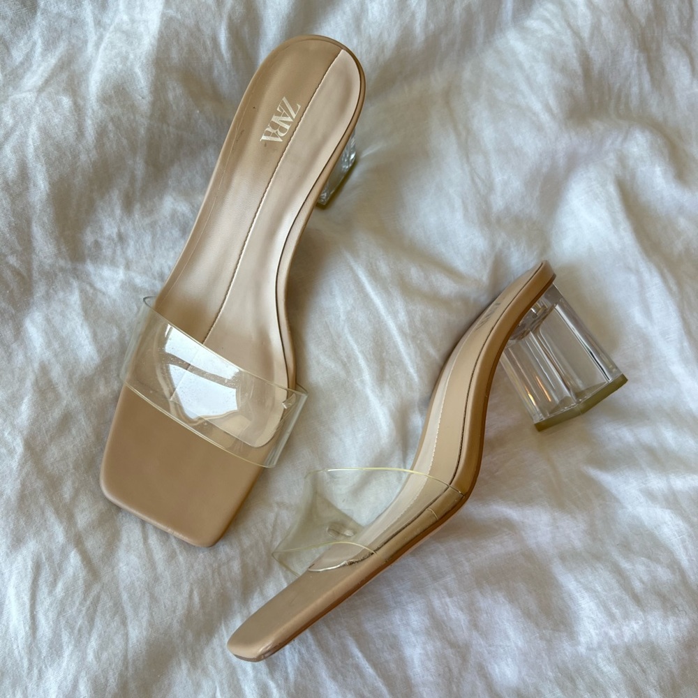 Acrylic Zara heel